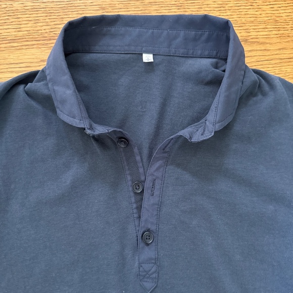 Lululemon men’s blue small polo - Picture 2 of 5
